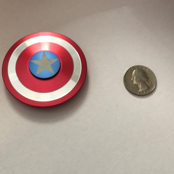 COPY - Captain America Shield Fidget Spinner - Picture 3 of 3